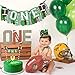 Vansolinne Football High Chair Banner Game Day Party Decorations Touchdown First Birthday Cake Smash Tailgate Party Supplies Sunday Photo Booth Props for 1st Baby
