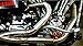 FLO MOTORSPORTS PEGS, Fits: HARLEY DAVIDSON DYNA MOTORCYLCES (Black)