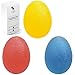The Friendly Swede Hand, Finger and Grip Strengthening Therapy Stress Balls, Set of 3 Resistance Exercise Squeeze Eggs