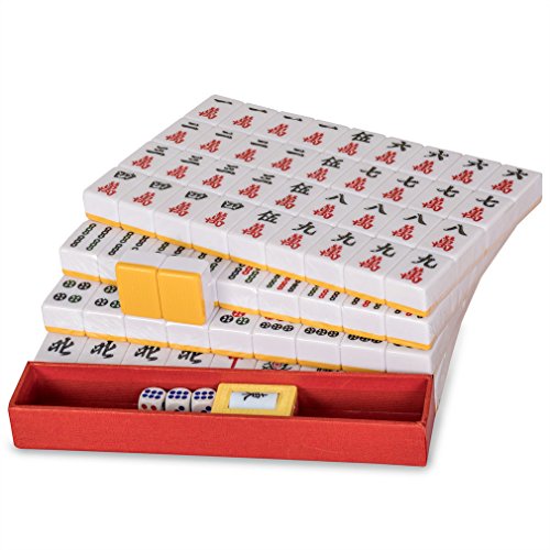 Professional Chinese Mahjong Game Set w/ Case - 'Standard'