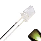 2x5x7mm Rectangle Wide Angle Warm/Soft White LED