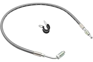 Front Left Brake Hose Line for 2001-2004 Polaris Sportsman Magnum Scrambler Trail Boss Trail Blazer Xplorer Xpedition ATP 250