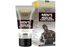 JJLBRO Male Enhancement Cream for Men, Body Gel for Private Part, Men's Re-Vitalize Enlargement Cream, Enhance Size and Performance – Get Bigger Thicker and Stronger (Men's XXL)