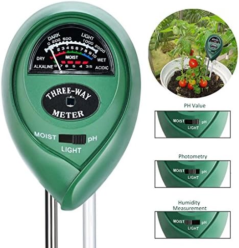 3 Functions Gardening tools Equipment Easy Operate Plant Survey Technique Instrument Sunlight Moisture Light Acidimeter Analyzer SL-R1SS2