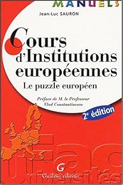 Cours d'institutions européennes