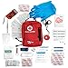 Travel First Aid Kit for Emergency & Survival, | for Car, Home, Hiking, Biking, Trekking | Camping Supplies and Accessories, College Dorm Essentials | Compact Set, Labeled Compartments, by Ziloesthumb 2