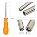 E.Durable Game Consoles Screwdriver Kit for Nintendo Switch New 3DS Wii Wii U NES SNES DS Lite GBA Gamecube and More, Security Screw Driver Gamebit Set with Full Triwing Screwdriver Repair Tool