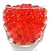Water Pearls Gel Beads- Wedding & Event Centerpieces-Makes 6 Gallons, 8 Oz Pack Red