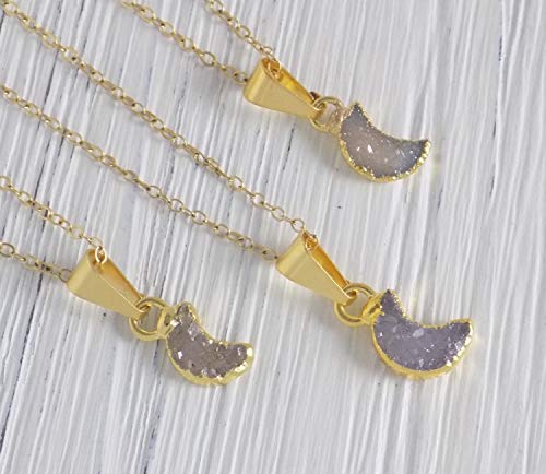 Love Lily And ChloeMoon Necklace 
