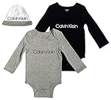Calvin Klein Boys Baby 2 Pack Bodysuit with
