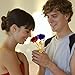 Unite Stone Gifts for Her 2pcs 24K Red&Blue Gold Rose，Roses Flowers for Mom Women from Daughter Son, Birthday, Anniversary, Valentines Day, Christmas for Women