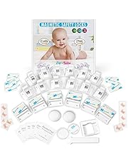 Eco-Baby Child Safety Magnetic Cabinet and Drawer Locks for Proofing Kitchen 12 Pack Child Latches