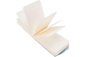 30 Sheet Watercolor Sketchbook, 300GSM Mini Travel Diary Book with Landscape Format, for Outdoor Sketching Pocket Size 14x9cm