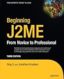 Beginning J2ME: From Novice to Professional cover