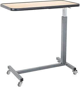 Mesa De Cama Móvil Mesa De Elevación De Altura Ajustable - Mesa De Cama
