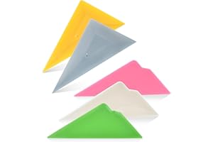 Wigoo Window Tint Tools 5PCS Corner Triangle Vinyl Wrap Tool Kit - Professional Squeegee Set for Vinyl, Window Tint Film, and Car Wrapping