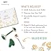 Jade Roller + Gua Sha Tool + Derma Roller 0.25mm Titanium Micro Needles – Promotes Brighter, Smoother Skin – Supports Increased Lymphatic Drainage, Blood Circulation & Serum Absorptionthumb 1