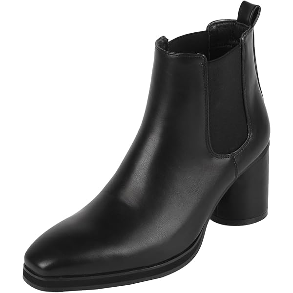 レザー送料&関税込み★TB★T LOCK HEELED ANKLE BOOT★選択2色 Amazon.com | Men's Fashion Chunky Heel Square Toe Chelsea