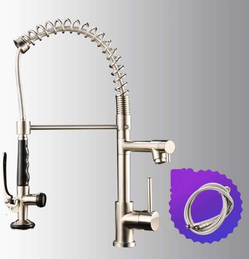 Grifo de cocina con resorte extraíble Grifos mezcladores de cocina