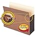 Smead Tuff Expanding Pockets, Set of 10 Accordion File Organizers for File Folders, Straight-Cut Tab, 5-1/4 inch Expansion, Letter Size, Office Supplies, Document Organizer (73390)