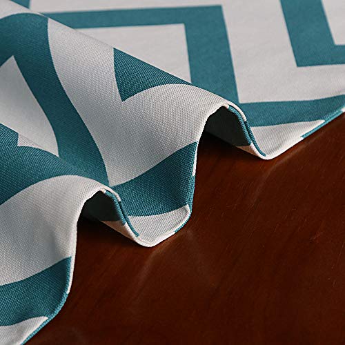 image for Uphome 1pc Classical Chevron Zig Zag Pattern Table Runner - Cotton Can