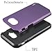 Galaxy A5 2017 Case, OUBA [Dual Layer] [Anti-Drop] Hybrid Defender Shockproof Rugged Premium Protective Case Cover for Samsung Galaxy A5 2017 - Purple