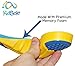Children's Athletic Memory Foam Insoles For Arch Support and Comfort for Active Children ((20 CM) Toddler Size 11-1)