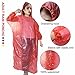 GKCI Rain Poncho Family Pack: 8 Pack Disposable Emergency Disposable Rain Ponchos for Men, Women and Teens, Children,Including Drawstring Hood on Adult, Assorted Colors