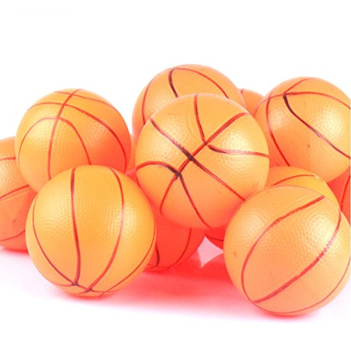 Yeefant 12CM PVC Inflatable Basketball Inflatable Beach Practice Balls Pets Toy for Kids Athlete Beginner Training
