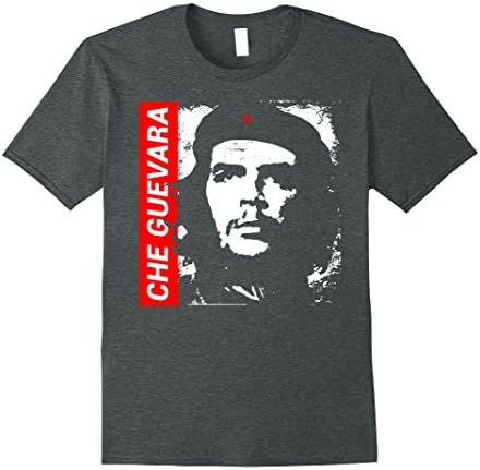 Mens Che Guevara Beret Revolutionary Marxist Communist T-Shirt Medium Dark Heather