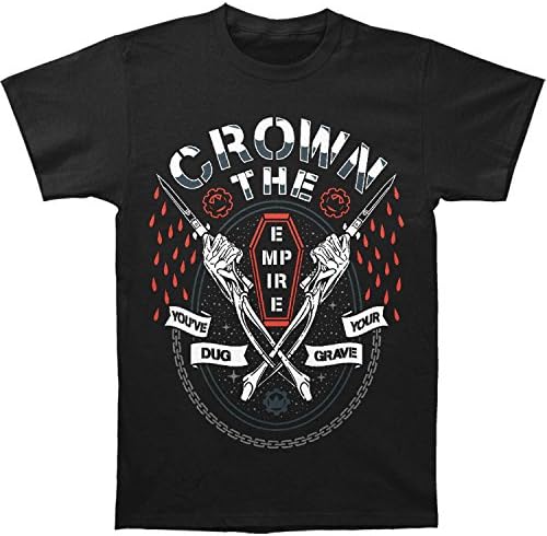 Crown The Empire Men's Grave Slim Fit T-shirt X-Large Black