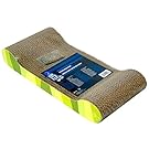 Catit Style Scratcher with Catnip, Jungle-Stripe Lounge