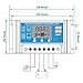 CoZroom LCD Solar Charger Controller/Regulator with Intelligent Dual USB Port, 20A 12V/24V