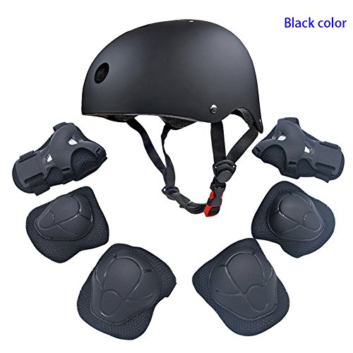 Buy Kids Youth Sports Protective Gear Set with Helmet Elbow Knee Wrist