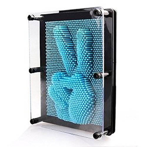 IUUWTMV 3D Clone Pin Art Sculpture Pin Impression Toy Home Office