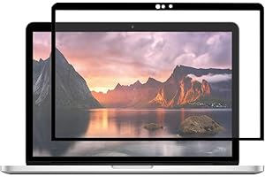 YBP HD Privacy-Screen-Filter for MacBook-Pro 13 Inch Small Frame Glue Removable Privacy Screen for MacBook Pro 13(2016-2022 M1 M2) MacBook Air 13.3(2018-2021 M1) Anti Blue Light Filter