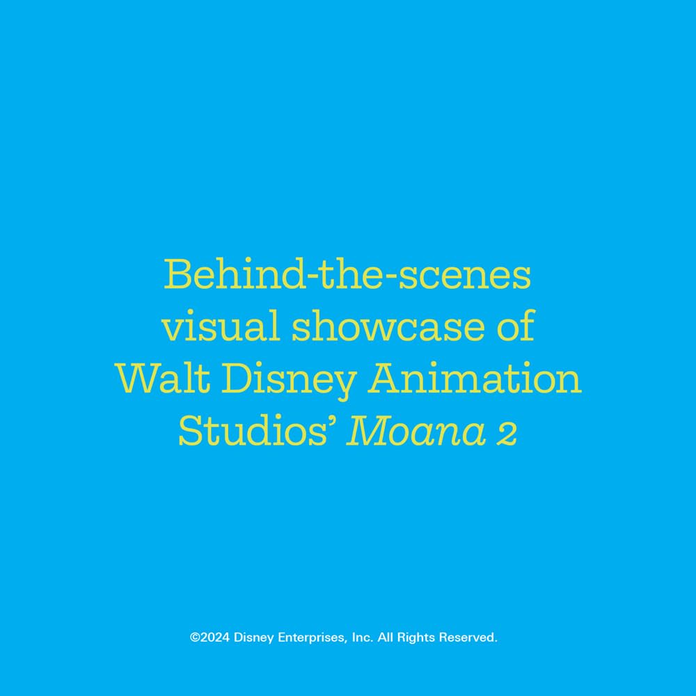 Disney The Art of Moana 2