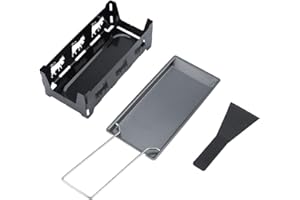 Raclette Table Grill, Mini Candlelight Cheese Raclette, Carbon Steel, Korean BBQ Grill with Spatula for Baking Cheese Raclett