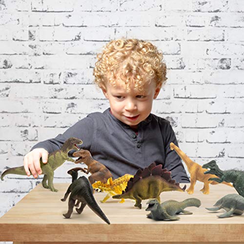 6 Prextex+Realistic+Dinosaurs+Assorted+Dinosaur