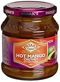 Patak's Hot Mango Chutney, 12-Ounce Glass Jars (Pack of 6)