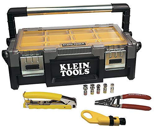 Klein Tools VDV011-832 The VDV ProTech Coaxial Kit Has The Tools Needed to Install Coaxial Cables