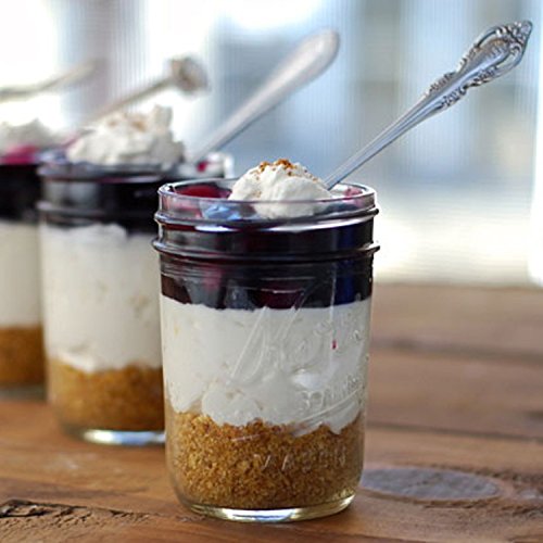 Glass Wide Mouth Mason Jars 16 oz, Bundle with Cloth, Canning, Freezing, Storage & Preserving Jelly / Jam Jars. with Metal Lids and Bands [12 Pack] - Thumbnail 3