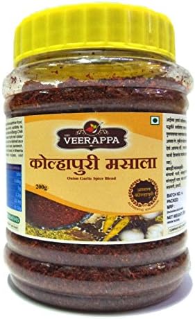 Kolhapuri Masala/Onion Gralic Blend - Indian Spice Mix 200grams (7.05 ounce)