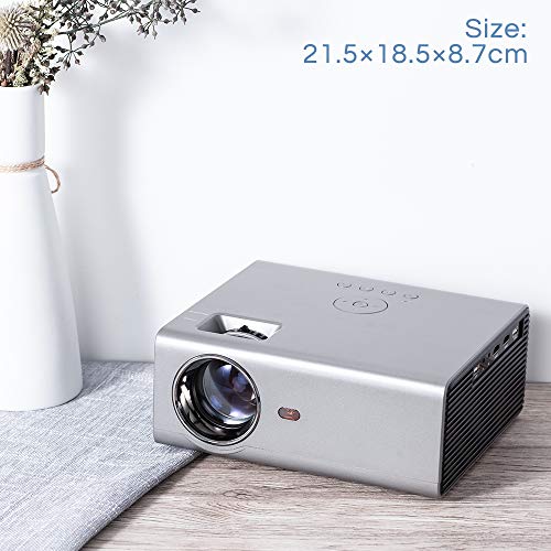 iCODIS T400 Mini Projector 3800 Lumens, 720P Native Resolution, Full HD 1080P Supported, Compatible with Smartphone/ Tablet/ PS4/ PC /HDMI / USB / VGA / AV - Thumbnail 6