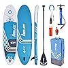 Zray X-Rider X1 Aufblasbares SUP Outdoor Sport All Around Stand Up Paddle Board Kit mit Ultimate Agile Light Technology…