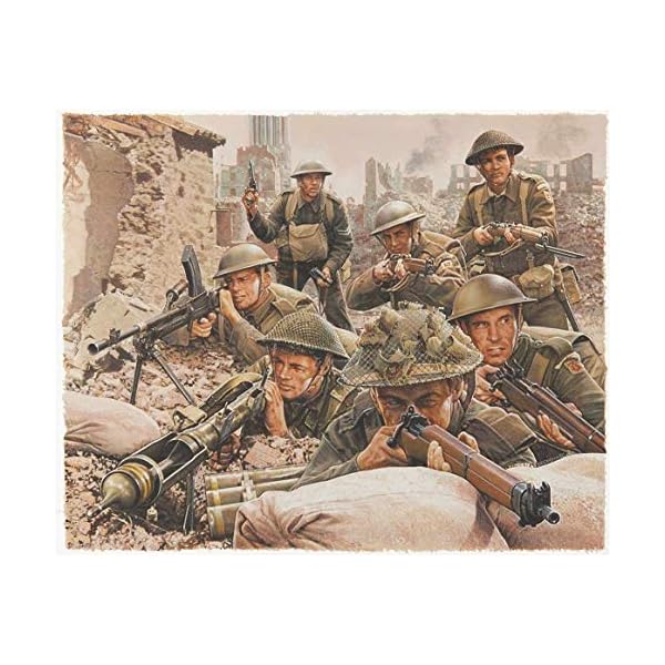 Airfix A00763 Figuren WWII British Infantry N.Europe, grau – Bild 4
