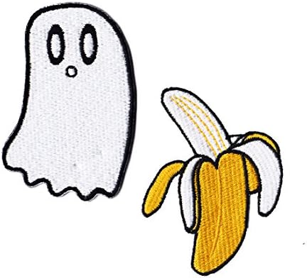 Ghost Patches For Jackets Fruit Patches Iron On Orange Patches Iron On Appliques For Clothing