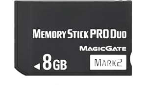 HSANYIUR High-Speed 8GB Memory Stick Pro Duo Mark2 - for PSP1000 2000 3000 and Camera Memory Cards.