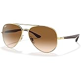 Ray-Ban RB3675 Aviator Sunglasses for Men for Women +BUNDLE with ACCESSORY EYEWEAR KIT