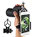Fantronics Cellphone Adapter Mount Telescope Microscope Camera Holder, Compatible with Binocular Monocular Spotting Scope, for iPhone Sony Samsung Moto Etc -Record The Nature of The World